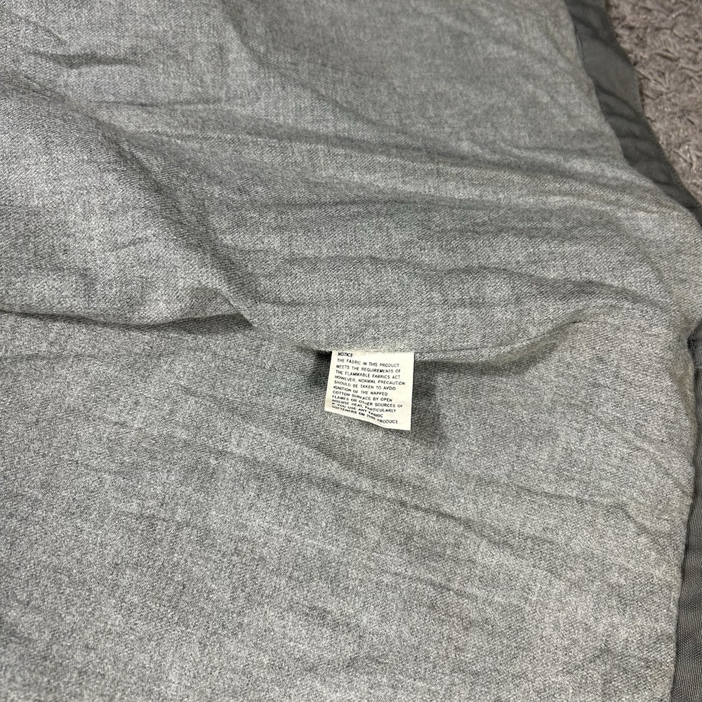 LL Bean Jacket Mens XL Green Canvas Barn Chore Coat Corduroy Cuffs Lined Faded - Picture 8 of 13